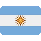 Argentina Flag emoji on Twitter / X