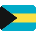 Emoji Bandera de Bahamas en Twitter / X