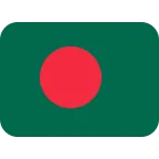 Bangladesh Flag emoji on Twitter / X