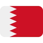 Bahrain Flag emoji on Twitter / X