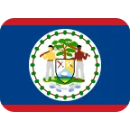 Belize Flag emoji on Twitter / X