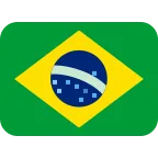 Brazil Flag emoji on Twitter / X