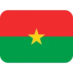 Burkina Faso Flag emoji on Twitter / X