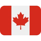 Canada Flag emoji on Twitter / X