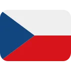 Emoji Bandera de Chequia en Twitter / X