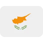 Emoji Bandera de Chipre en Twitter / X