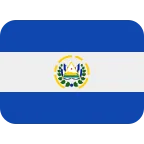Emoji Bandera de El Salvador en Twitter / X