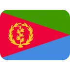 Eritrea Flag emoji on Twitter / X