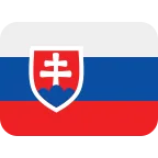 Slovakia Flag emoji on Twitter / X