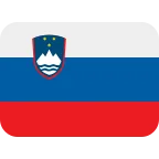 Emoji Bandera de Eslovenia en Twitter / X