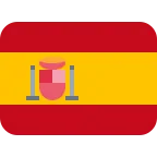 Spain Flag emoji on Twitter / X