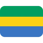 Gabon Flag emoji on Twitter / X