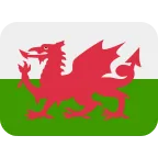 Wales Flag emoji on Twitter / X