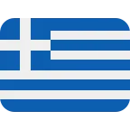 Greece Flag emoji on Twitter / X