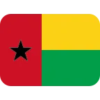Emoji Bandera de Guinea-Bisáu en Twitter / X