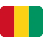 Guinea Flag emoji on Twitter / X