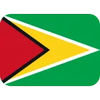 Emoji Bandera de Guyana en Twitter / X