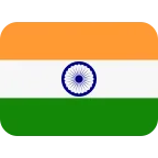 India Flag emoji on Twitter / X