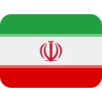 Iran Flag emoji on Twitter / X