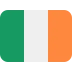 Emoji Bandera de Irlanda en Twitter / X