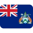 Emoji Bandera de Isla de la Ascensión en Twitter / X