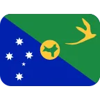 Emoji Bandera de Isla de Navidad en Twitter / X