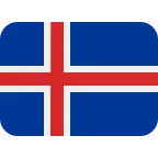 Iceland Flag emoji on Twitter / X