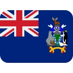 South Georgia & South Sandwich Islands Flag emoji on Twitter / X