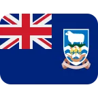 Emoji Bandera de Islas Malvinas en Twitter / X