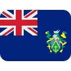 Emoji Bandera de Islas Pitcairn en Twitter / X