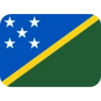 Emoji Bandera de Islas Salomón en Twitter / X