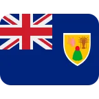 Emoji Bandera de Islas Turcas y Caicos en Twitter / X
