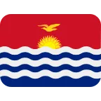 Kiribati Flag emoji on Twitter / X