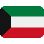 Kuwait Flag emoji on Twitter / X