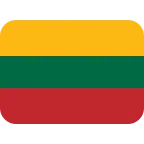 Lithuania Flag emoji on Twitter / X