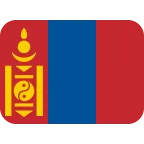 Mongolia Flag emoji on Twitter / X