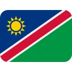 Emoji Bandera de Namibia en Twitter / X