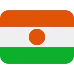 Emoji Bandera de Níger en Twitter / X