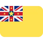 Emoji Bandera de Niue en Twitter / X