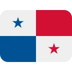Emoji Bandera de Panamá en Twitter / X