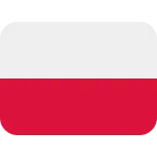 Poland Flag emoji on Twitter / X