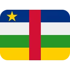 Central African Republic Flag emoji on Twitter / X