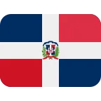 Emoji Bandera de República Dominicana en Twitter / X