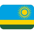 Rwanda Flag emoji on Twitter / X