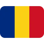 Emoji Bandera de Rumanía en Twitter / X
