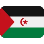 Western Sahara Flag emoji on Twitter / X