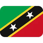 St. Kitts & Nevis Flag emoji on Twitter / X