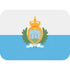 San Marino Flag emoji on Twitter / X