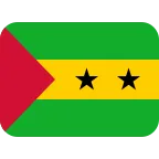 São Tomé & Príncipe Flag emoji on Twitter / X