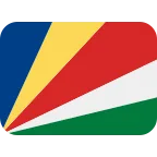 Seychelles Flag emoji on Twitter / X